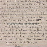 Gary Ridgway “Green River Killer” Signed Letter & Pamphlets