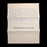 Phillip Jablonski Signed Letter With Artwork