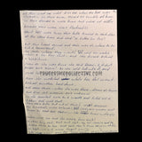 James G. Marlow Signed Letter & Polaroid