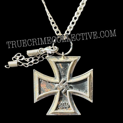 Charles Manson Prison Owned Nazi Pendant & Chain