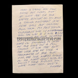 Richard Ramirez “The Night Stalker” Signed Letter (Sexual Content)