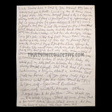 Charles Manson Four Page Handwritten Letter