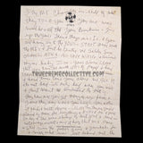 Charles Manson Four Page Handwritten Letter