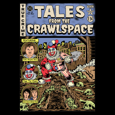 Tales From The Crawlspace 9x12 Art Print