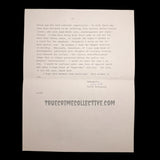 David Berkowitz “Son of Sam” Signed Letter and Pamphlet