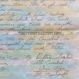 Ottis Toole “Welcome to Hell” Signed Poem