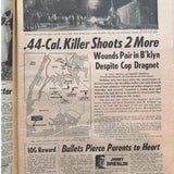 Son of Sam Rare Newspaper-Pre Arrest