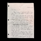 William Heirens “The Lipstick Killer” Signed Letter