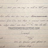 Tracy Hampton Signed Letter & Envelope