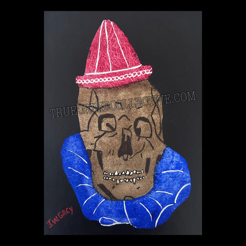 John Wayne Gacy “Skull Clown” Painting