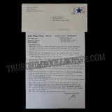 John Wayne Gacy Letter & Envelope