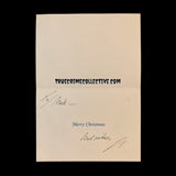 Ian Brady Signed Christmas Card