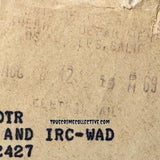 Charles Manson Original Arrest Abstract for Tate/LaBianca Murders