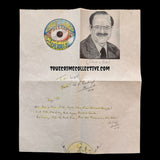Dennis Rader “BTK” Signed Paper with Notes and Drawings