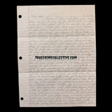 Cindy Hendy Signed Letter (Toybox Killer’s Accomplice)