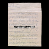 Aileen Wuornos Four Page Signed Letter