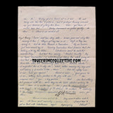 Aileen Wuornos Four Page Signed Letter