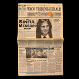 Original 1993 Waco Tribune- Branch Davidians & David Koresh