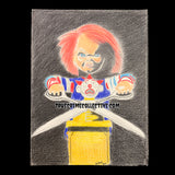 Robin Gecht Signed “Chucky” Artwork