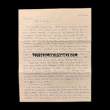 Mark Twitchell “The Dexter Killer” Signed Letter