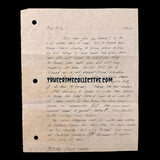 Arthur Shawcross Signed Letter