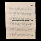 Arthur Shawcross Signed Letter