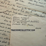 Aileen Wuornos Four Page Letter & Bookmark