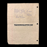 Richard Ramirez “The Night Stalker” Signed Letter & Drawing