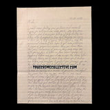 Todd Kohlhepp Signed Letter