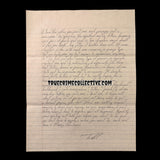 Todd Kohlhepp Signed Letter