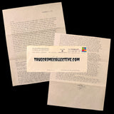 Arthur Shawcross Signed Letter