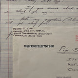 Bobby Joe Long Signed Letter