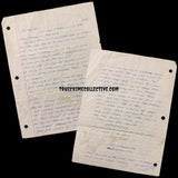 Arthur Shawcross Signed Letter
