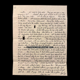 Aileen Wuornos Four Page Signed Letter (RARE CONTENT)