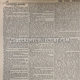 Jack the Ripper Original London Times Newspaper from 1888