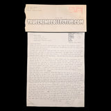 John Wayne Gacy Signed Letter