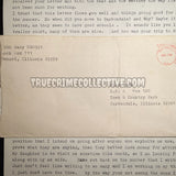 John Wayne Gacy Signed Letter