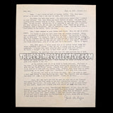 David Berkowitz “Son of Sam” Signed Letter & Envelope