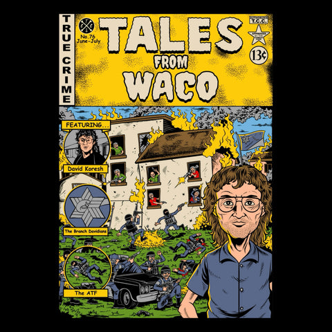 Tales From Waco 9x12 Art Print