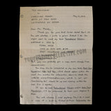 Ted Kaczynski “Unabomber” Signed Letter & Envelope
