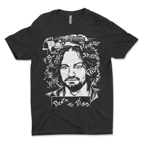 Charles Manson “Death to Pigs” T-Shirt
